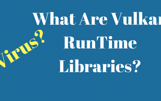 What is VulkanRT (Runtime Libraries)